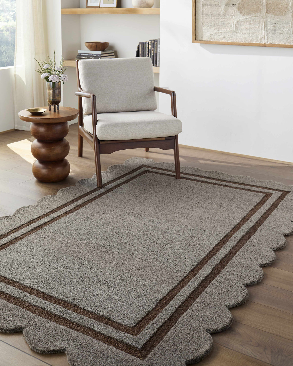 Chogan Charcoal Area Rug