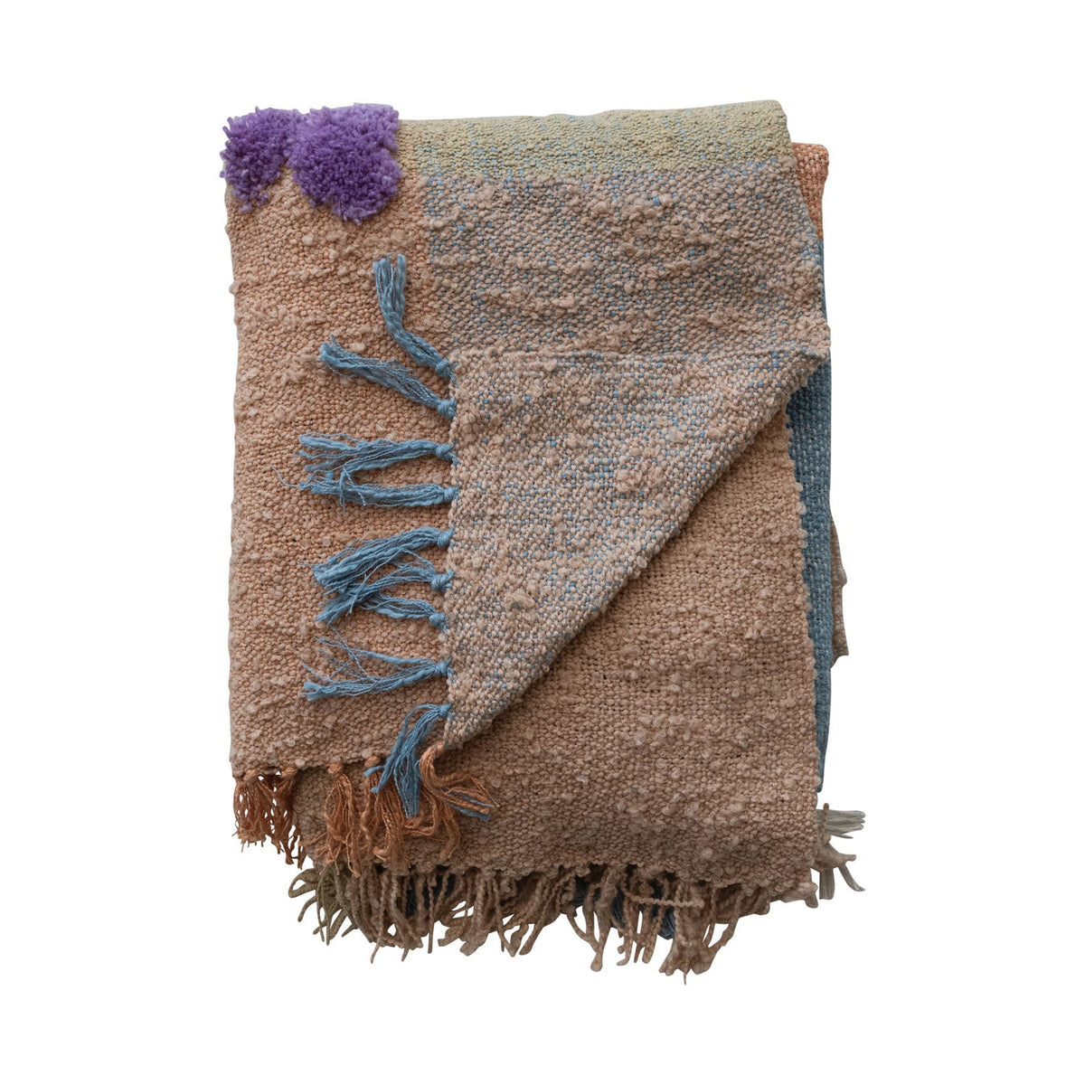 Butterfly & Insect Woven Throw Blanket