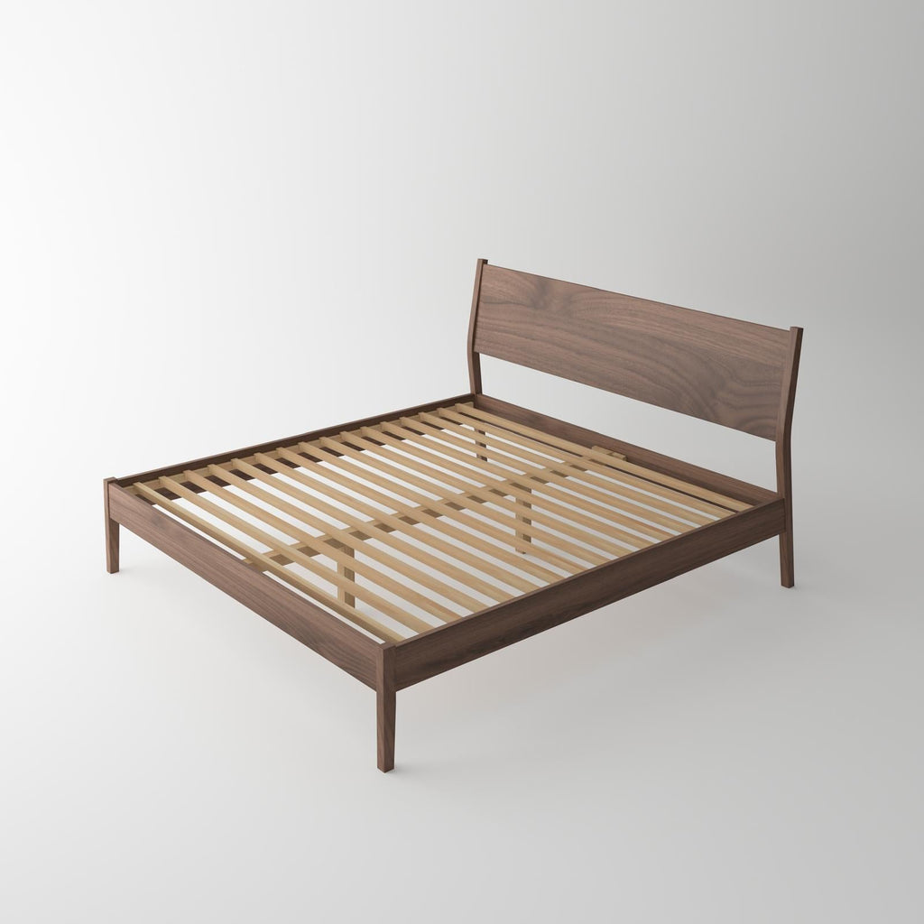 Isabella Black American Walnut Mid-Century Bedroom Set