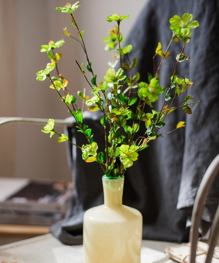 20-Inch Faux Silk Gaura Flower Stem
