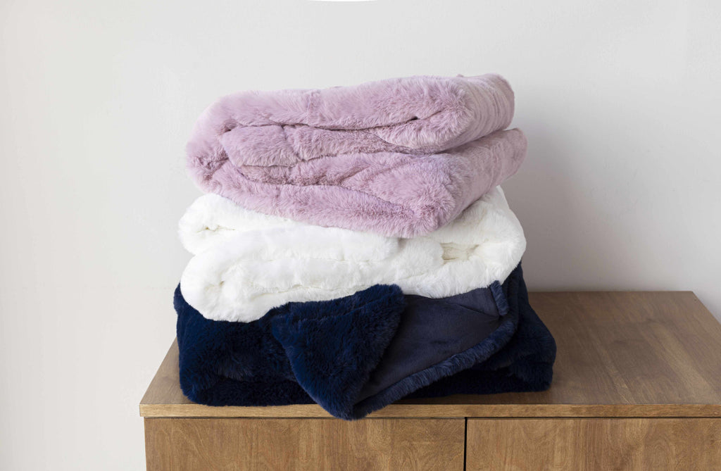 Banawang Faux-Fur Throw Blanket — Clearance