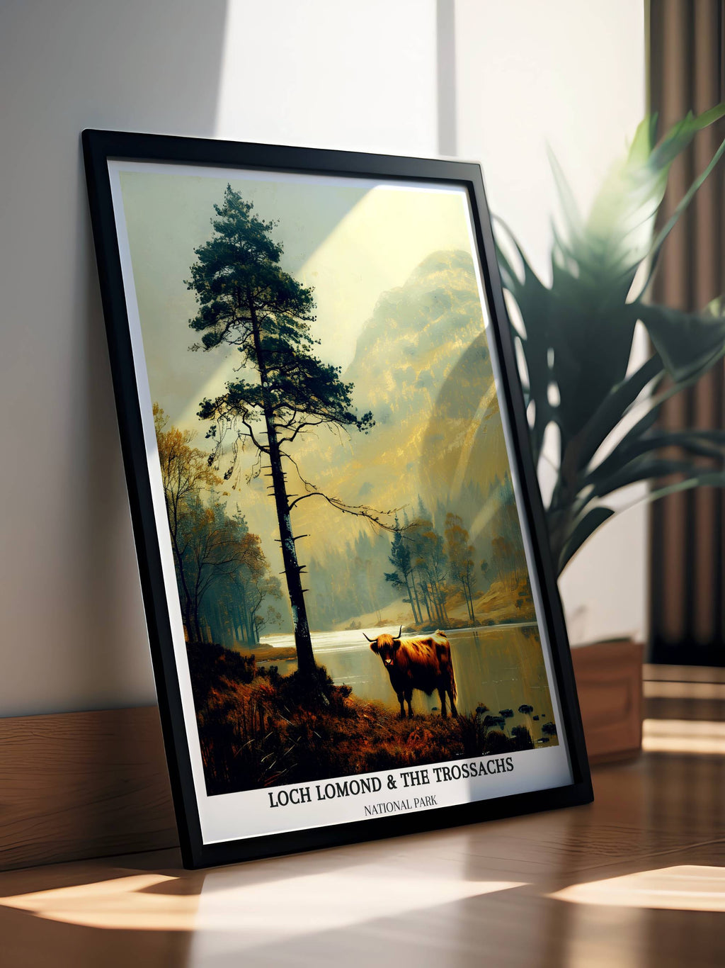 Loch Lomond & The Trossachs National Park Poster - Scottish Highlands -Cairngorms -