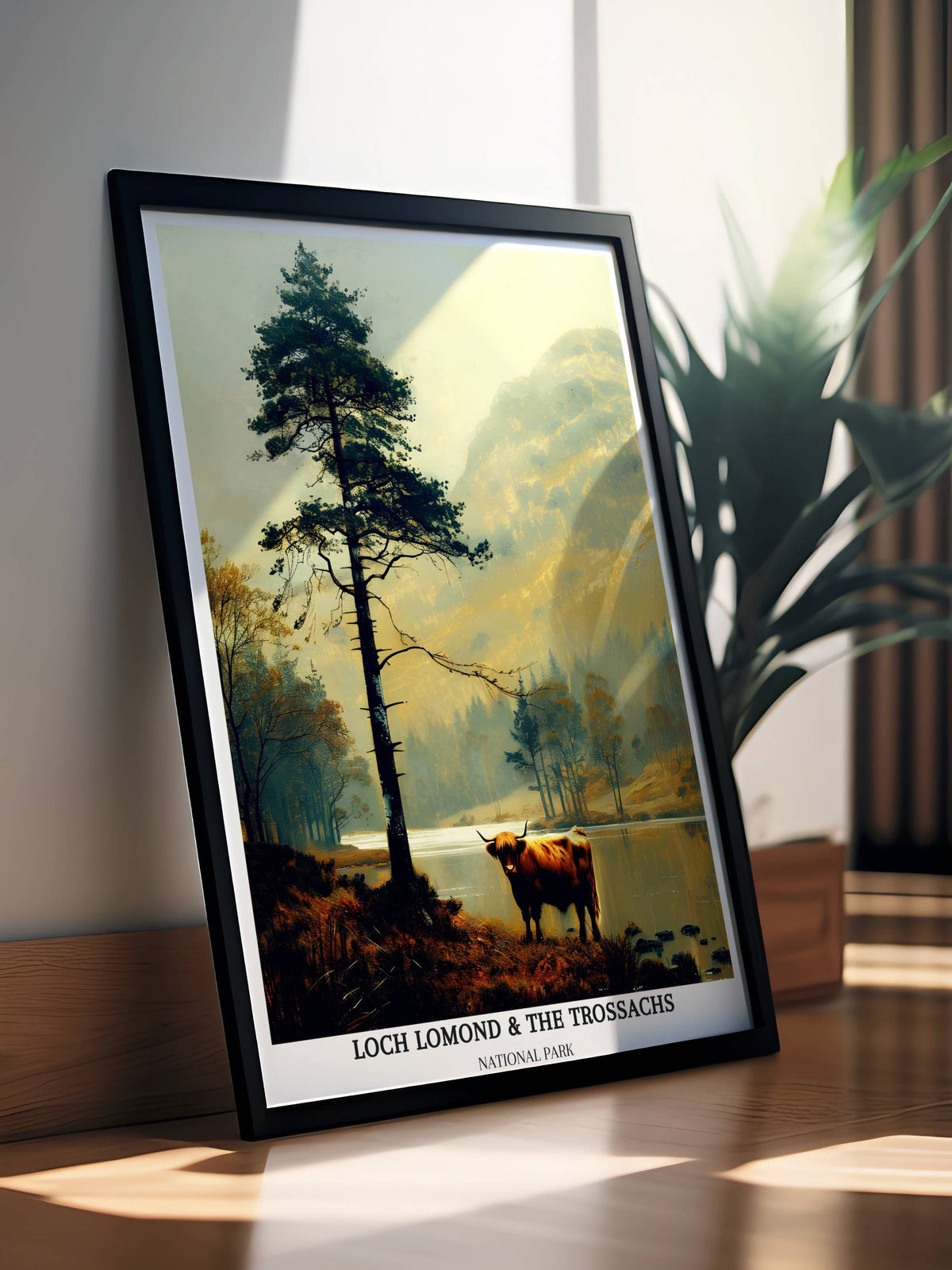 Loch Lomond & The Trossachs National Park Poster - Scottish Highlands -Cairngorms -