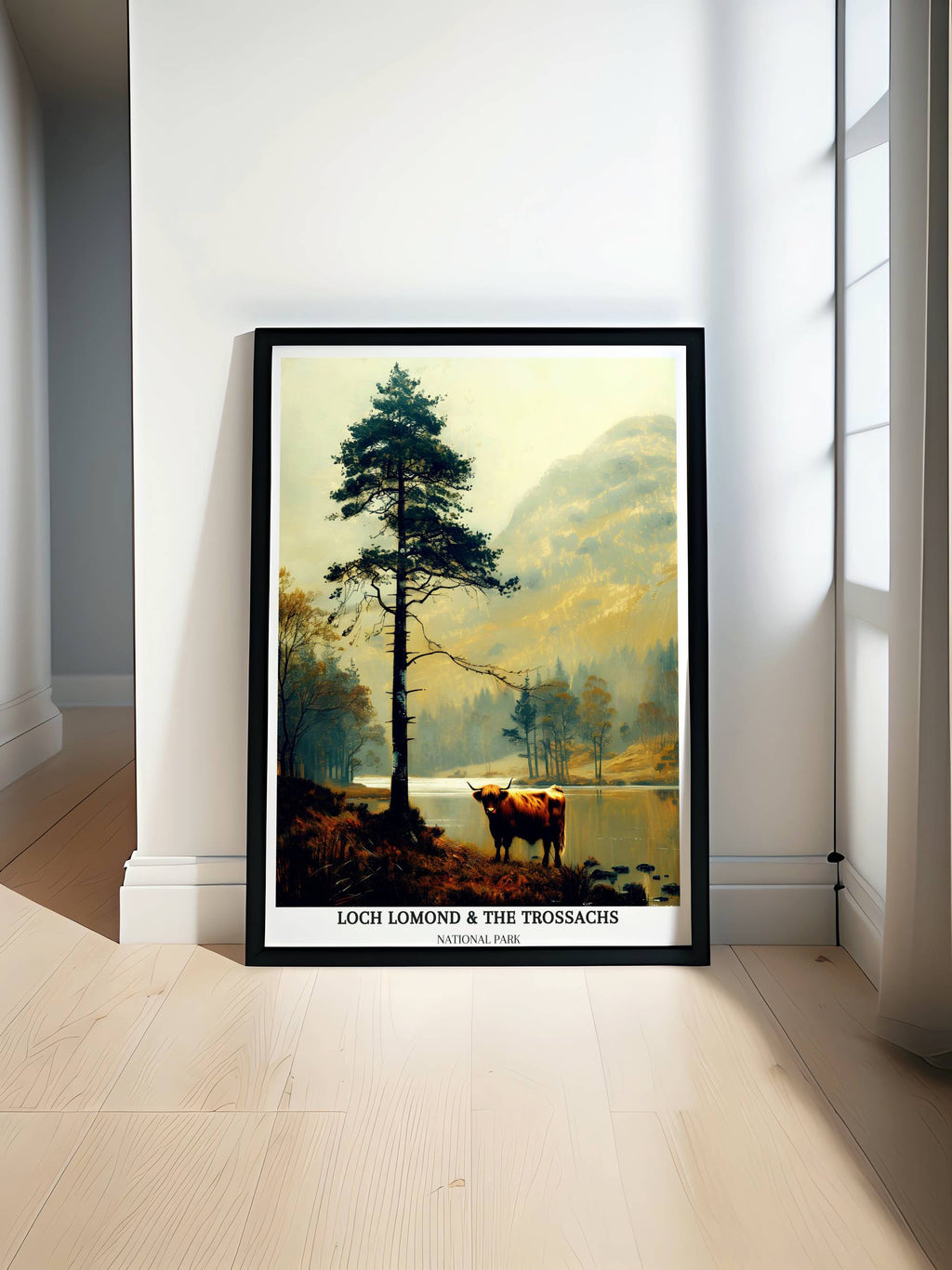 Loch Lomond & The Trossachs National Park Poster - Scottish Highlands -Cairngorms -