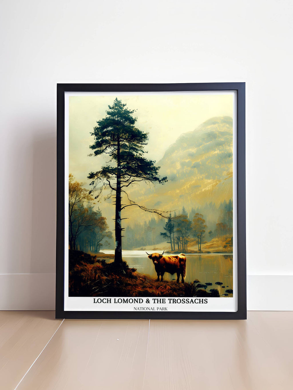 Loch Lomond & The Trossachs National Park Poster - Scottish Highlands -Cairngorms -