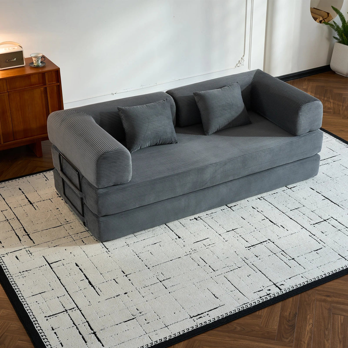 79" Folding Convertible Sofa Bed