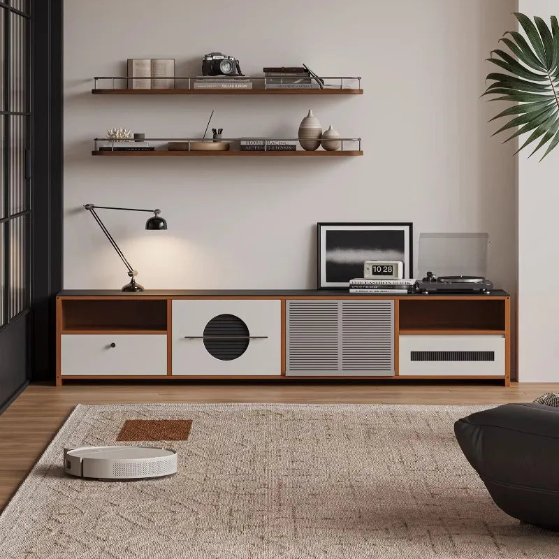 Nordic 200 cm TV Stand & Display Shelf