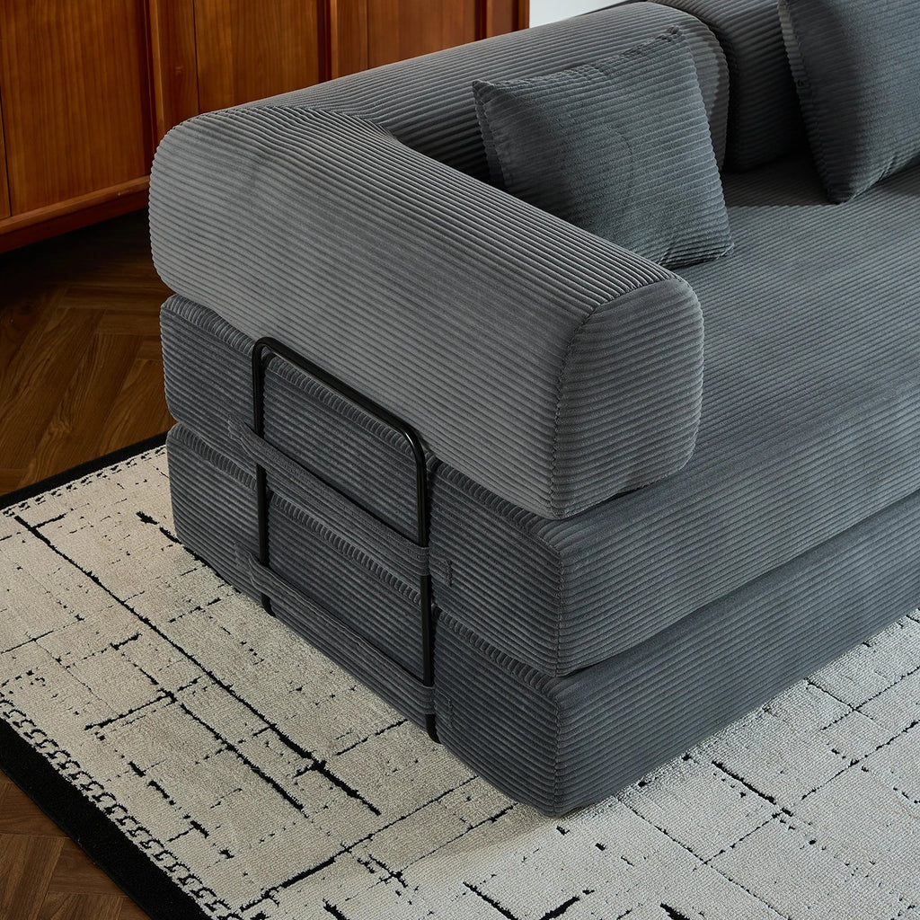 79" Folding Convertible Sofa Bed