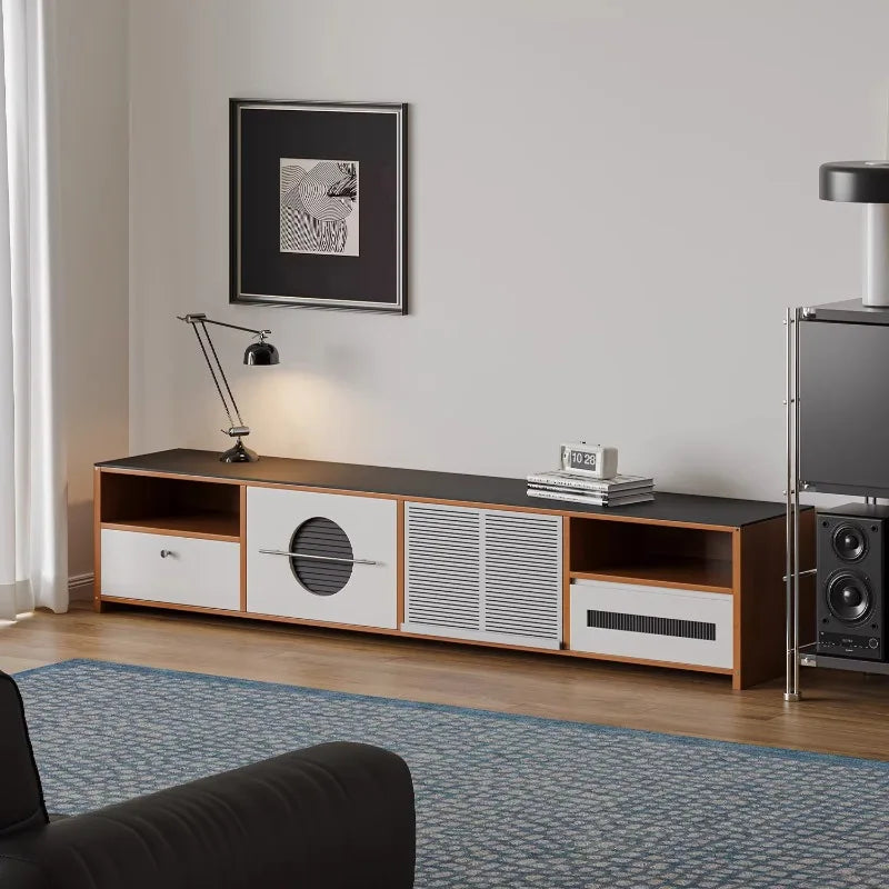 Nordic 200 cm TV Stand & Display Shelf