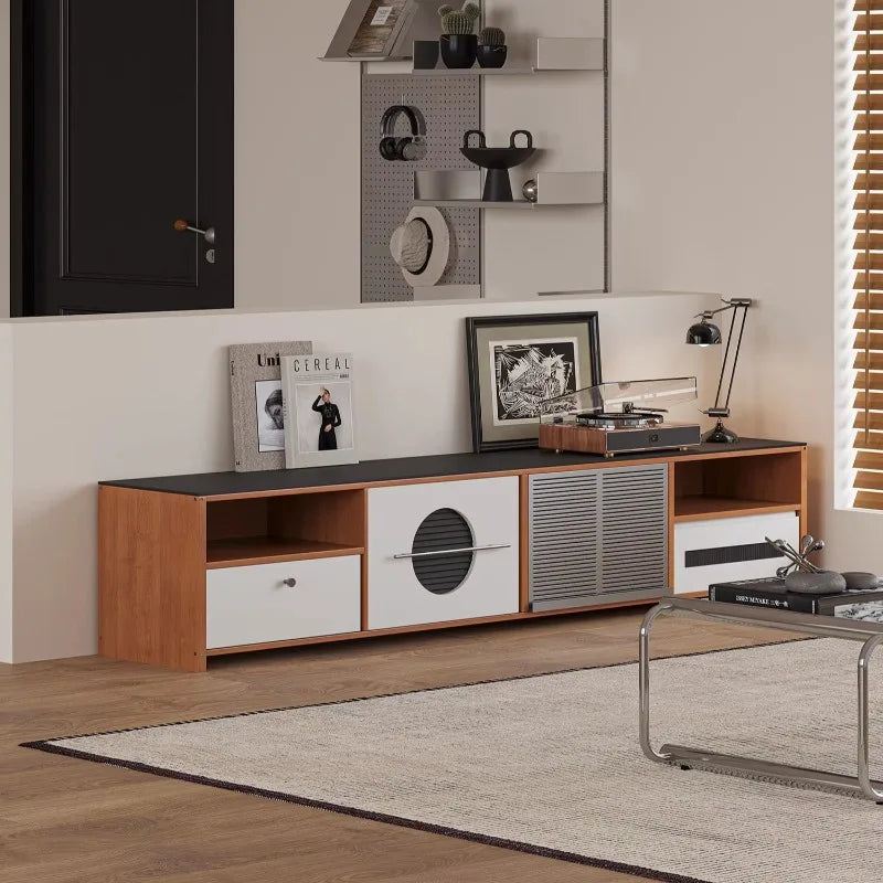 Nordic 200 cm TV Stand & Display Shelf