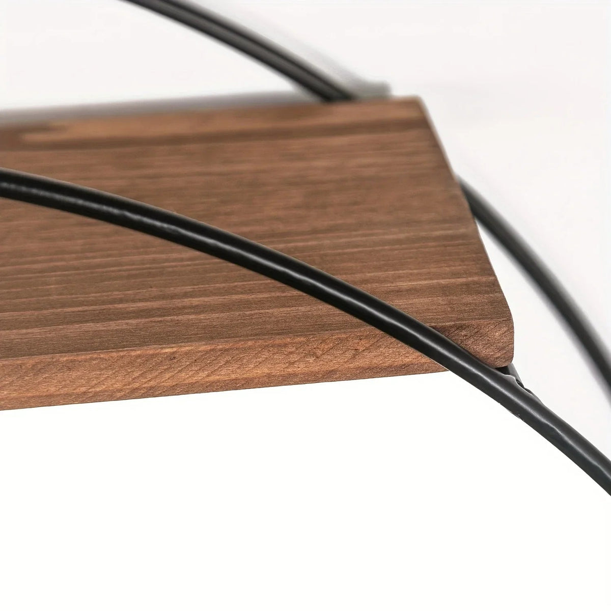 3-Tier Floating Wood Wall Shelf