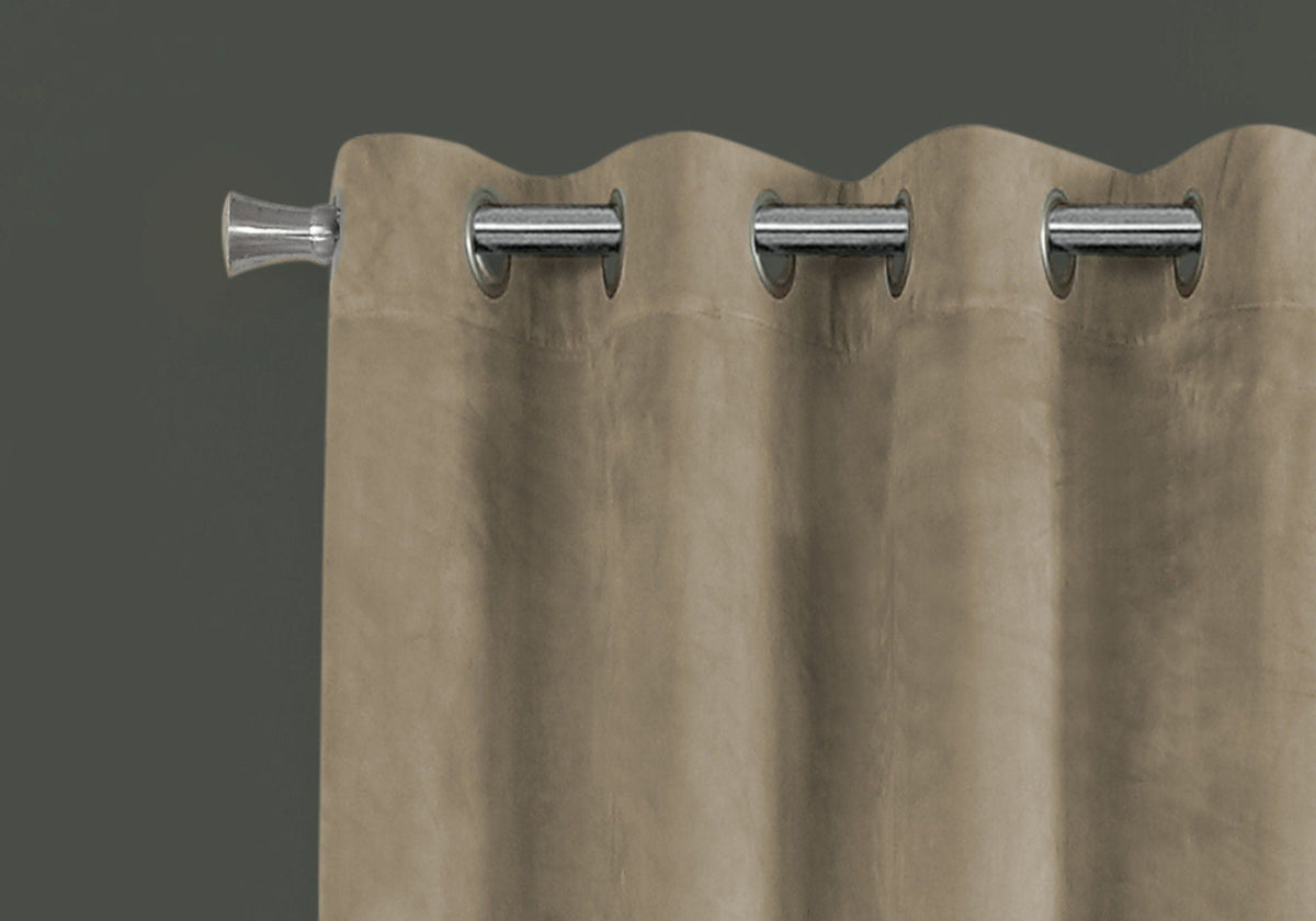Room-Darkening Grommet Curtain Panels — Set of 2
