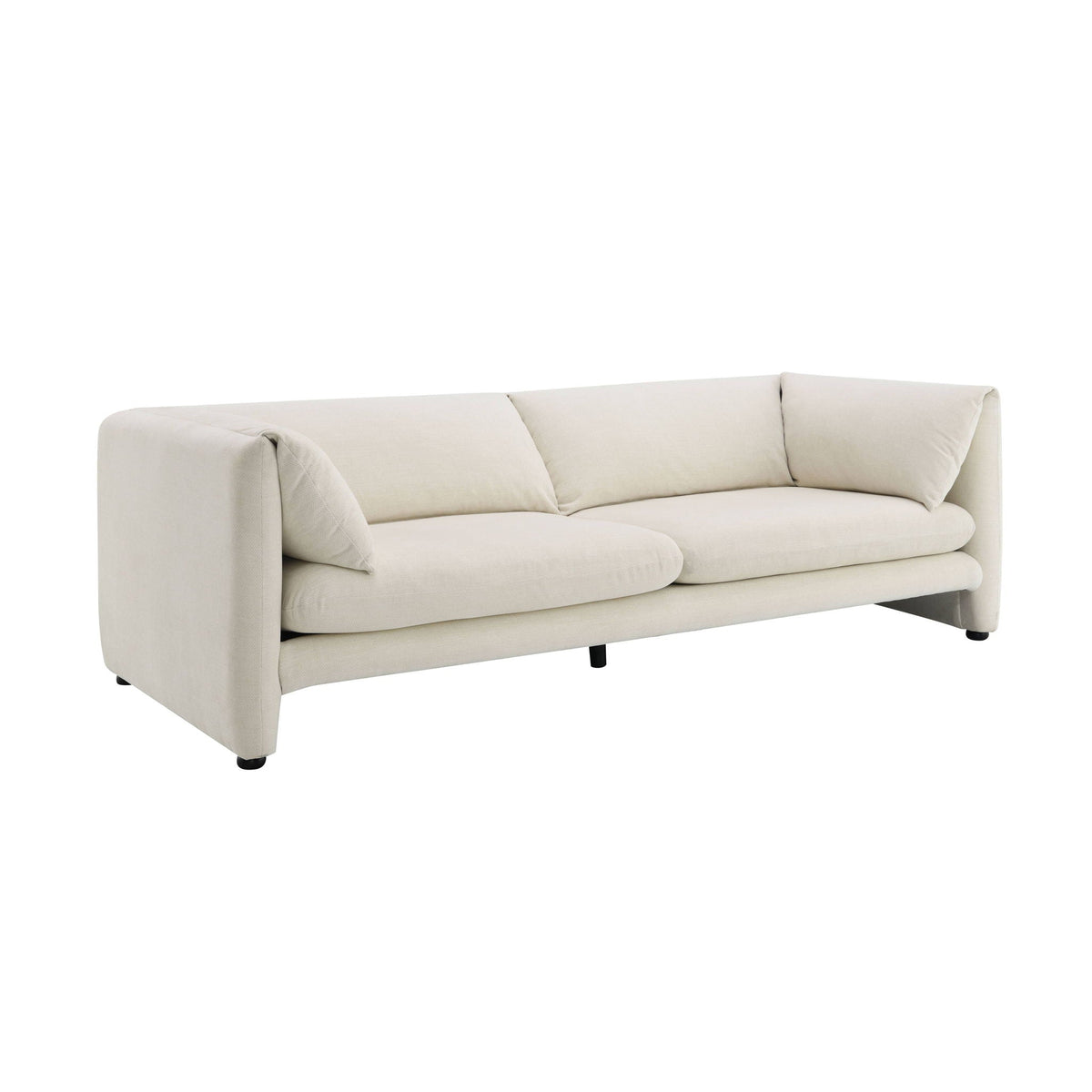 Jaeda Beige Bouclé Sofa