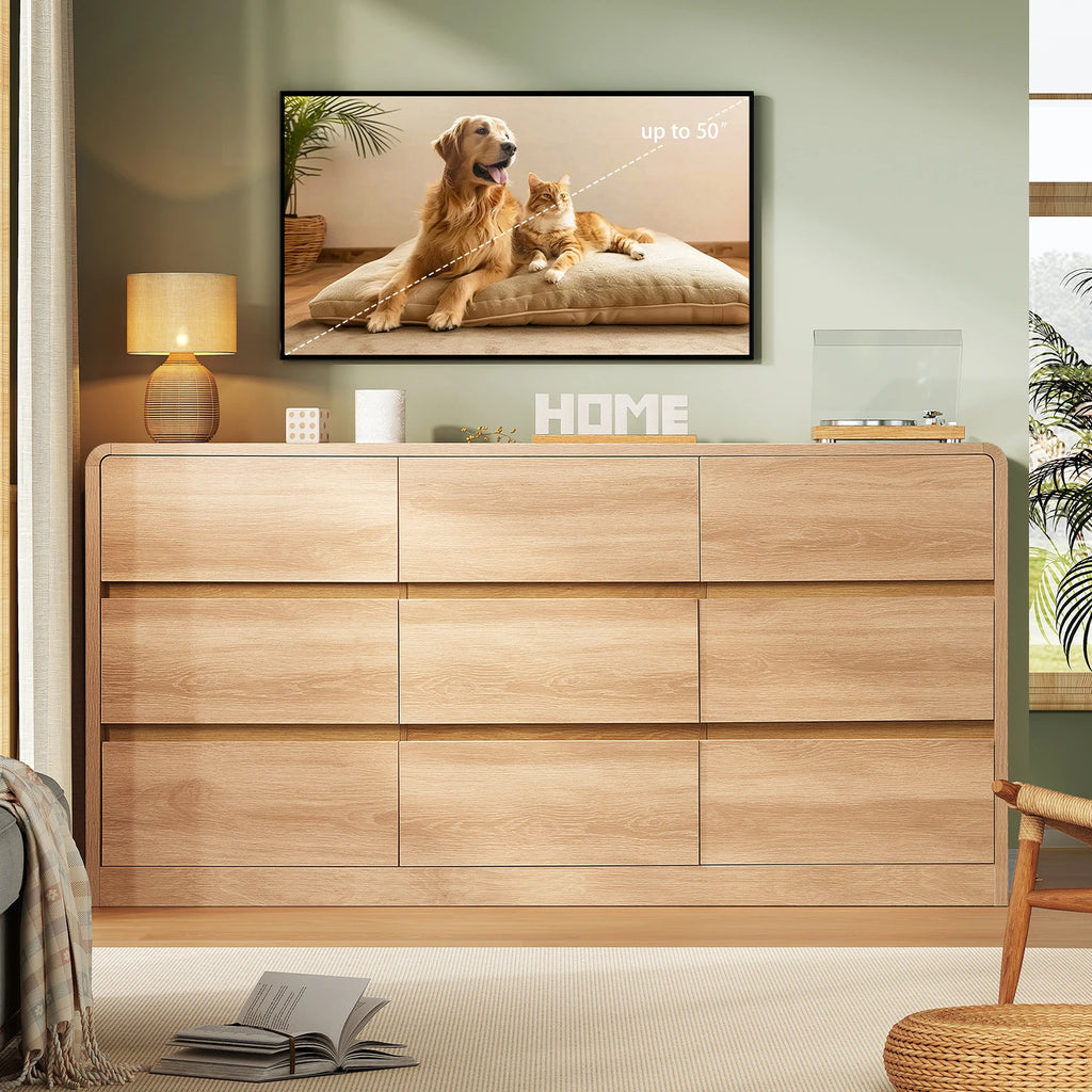 9 Drawer Dresser for Bedroom