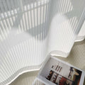 White Vertical Curtain Panel