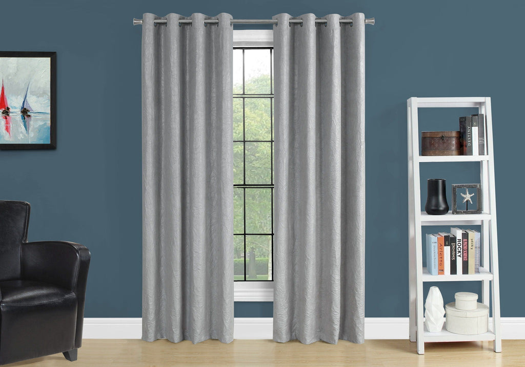 Room-Darkening Grommet Curtain Panels — Set of 2