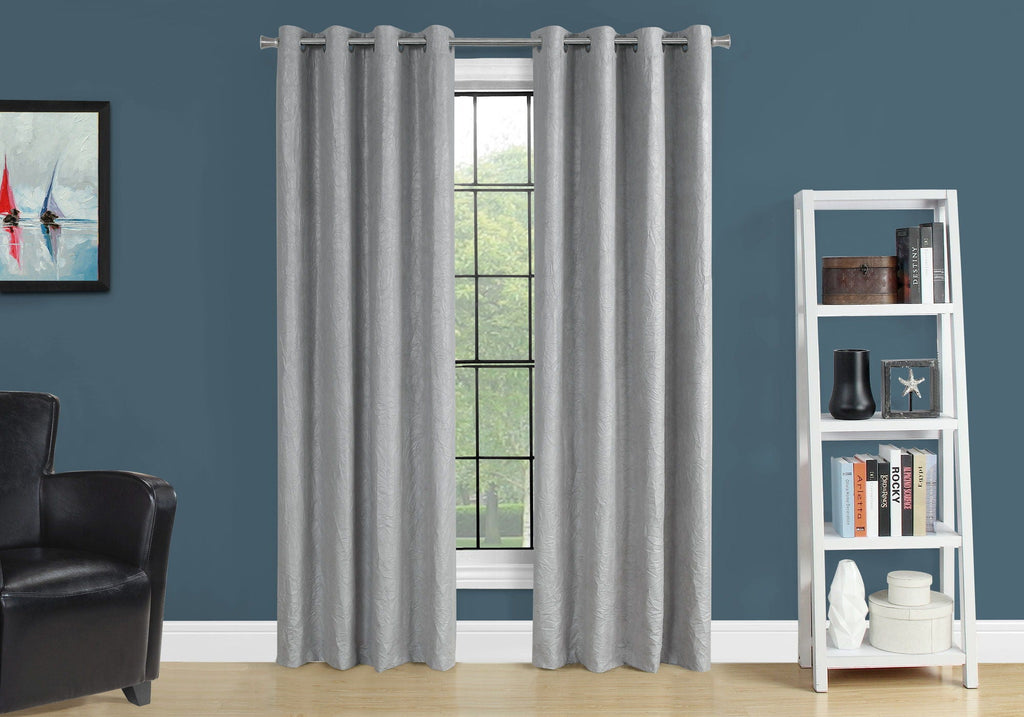 Room-Darkening Grommet Curtain Panels — Set of 2