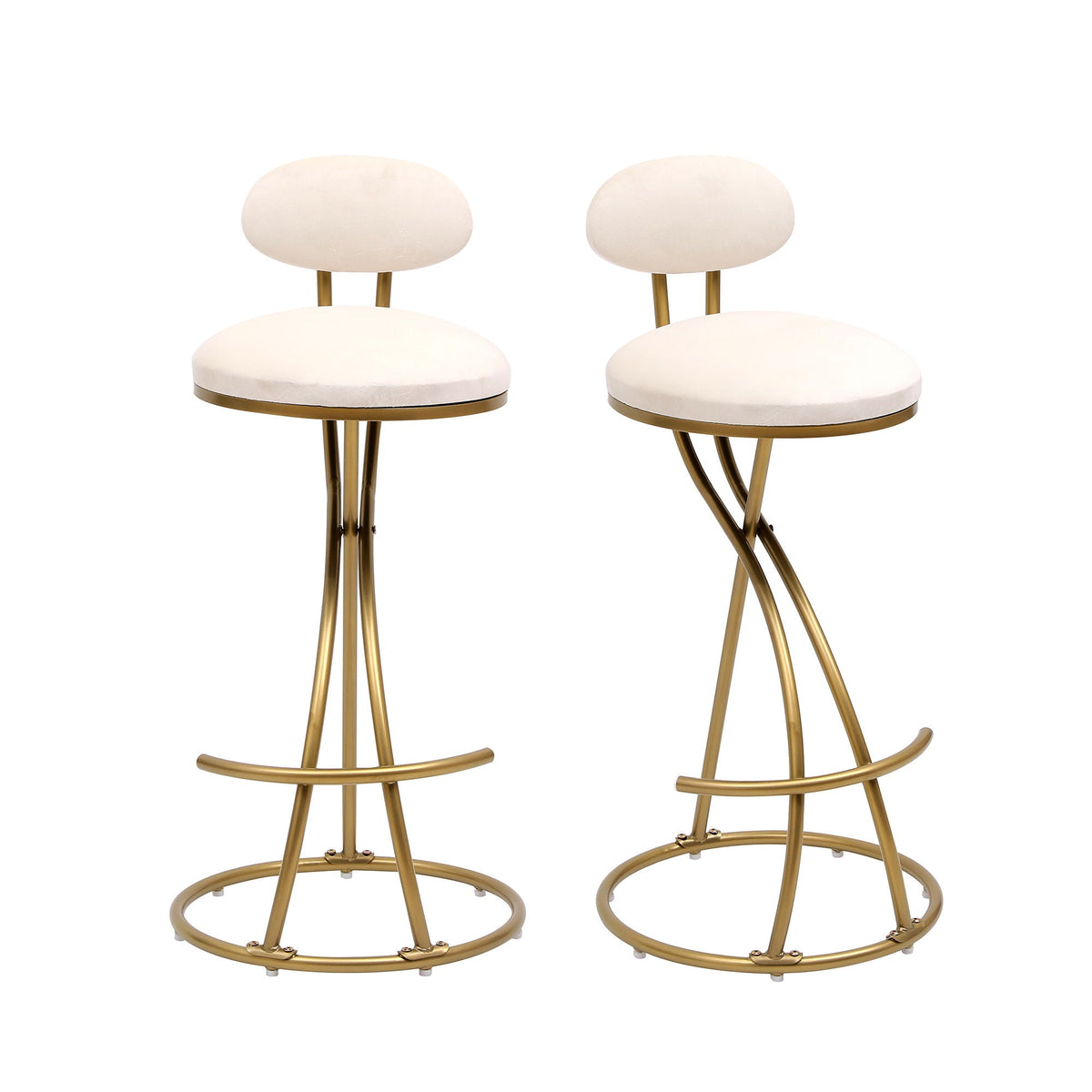 Bar Stools Upholstered Counter Height Barstools For Kitchen Island Modern Dining