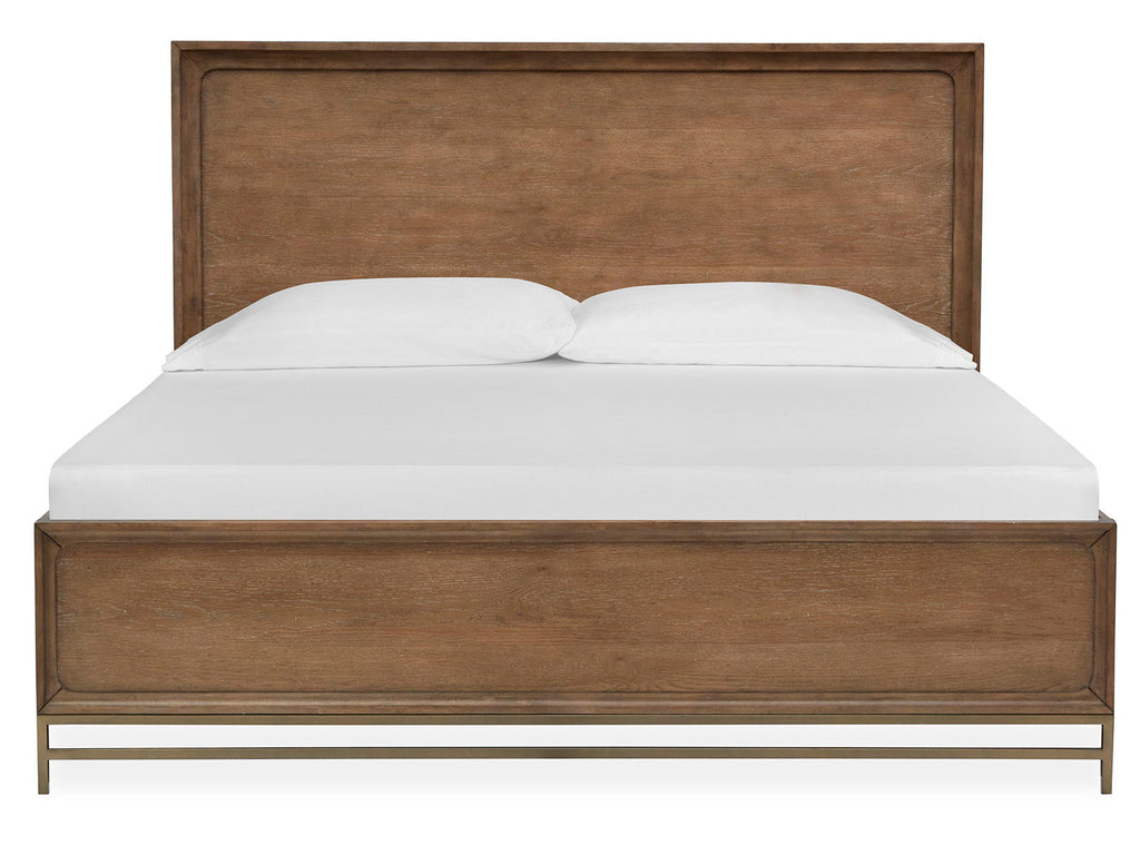 Lindon - Complete Panel Bed - Belgian Wheat