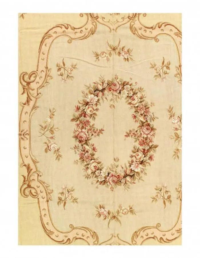 Canvello Hand-Knotted Abusson Rug