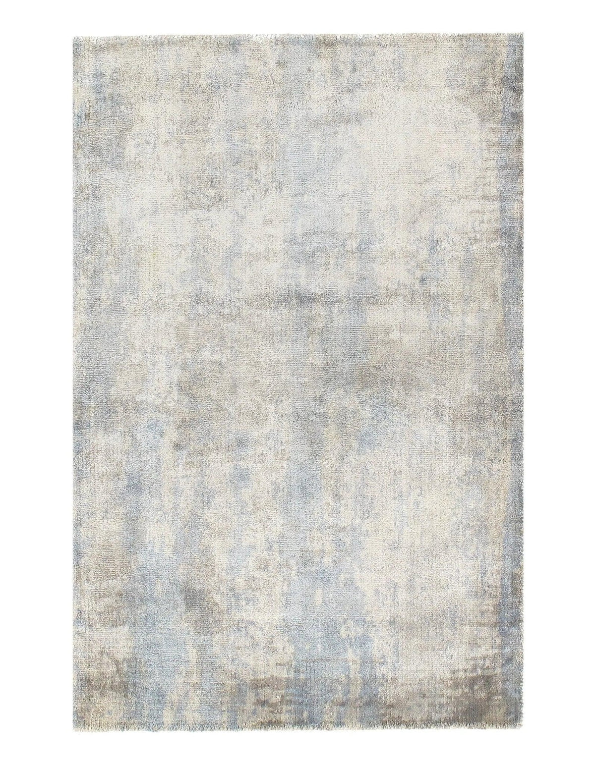 Canvello Modern Hand-made Bamboo Silk Indo Rug - 2' x 3' (other sizes available by
