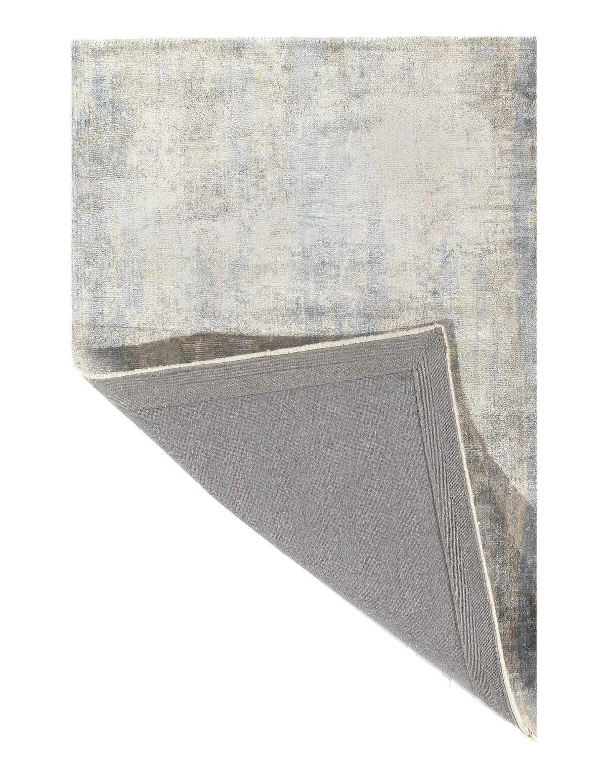Canvello Modern Hand-made Bamboo Silk Indo Rug - 2' x 3' (other sizes available by
