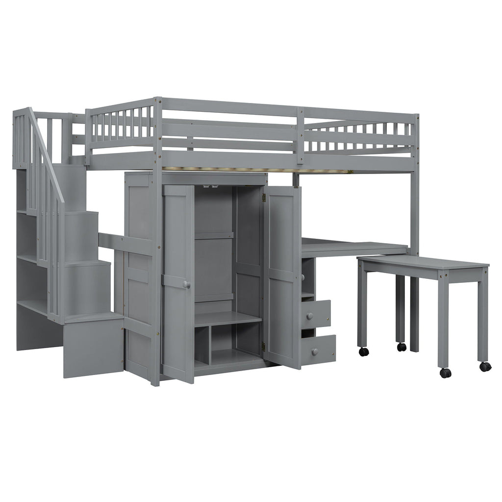 Loft Bed With Stairs