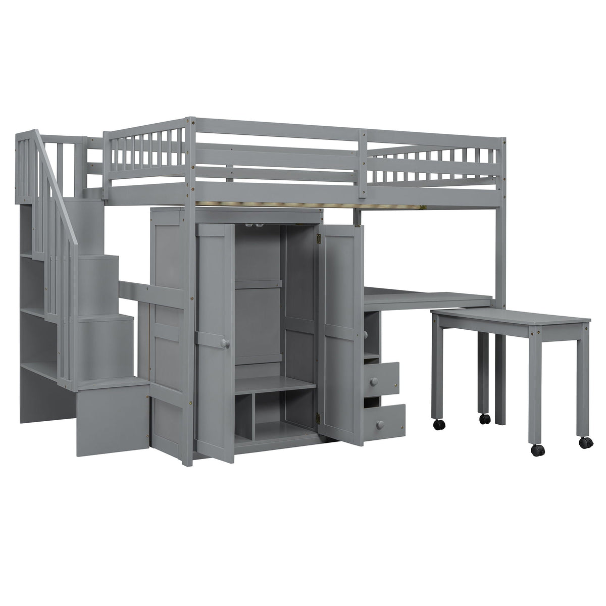 Loft Bed With Stairs