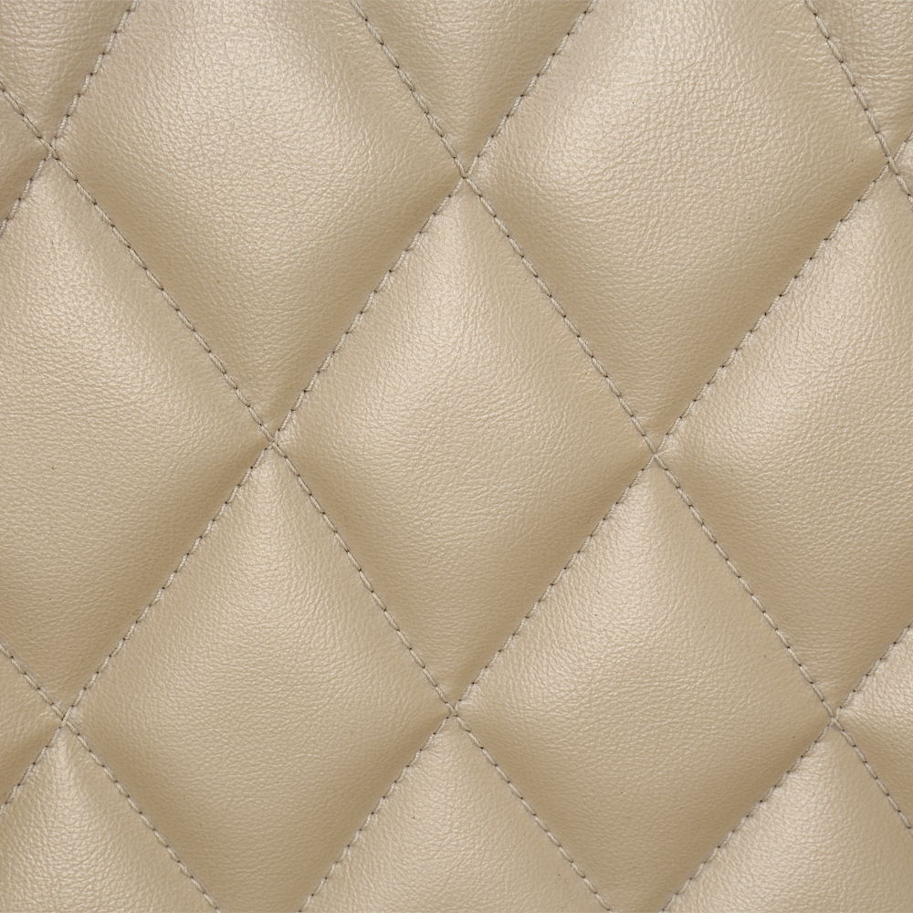 Sorina Synthetic Leather & Antique Gold Armchair