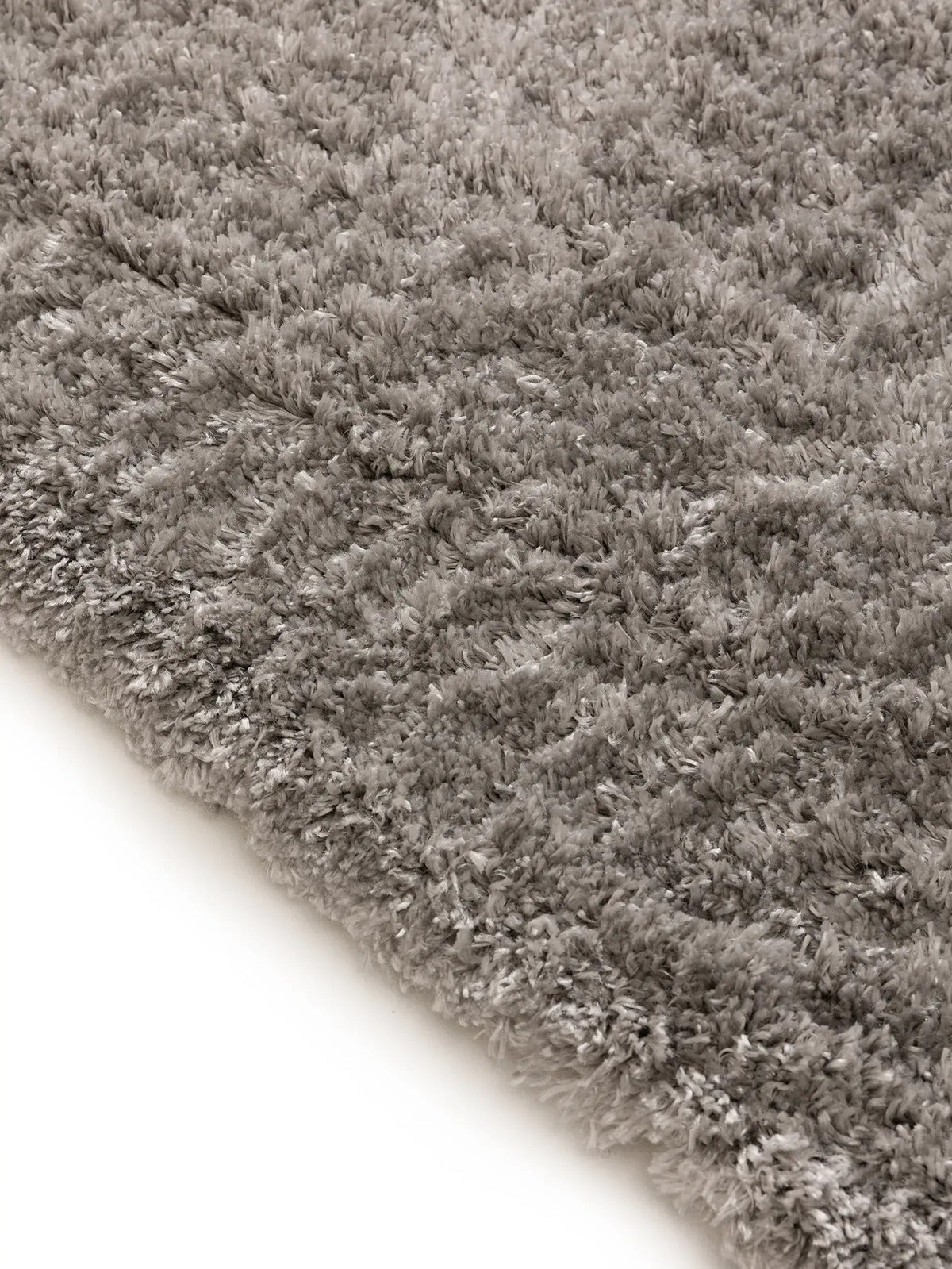 Naar Merino Collection Gray Shaggy Rug