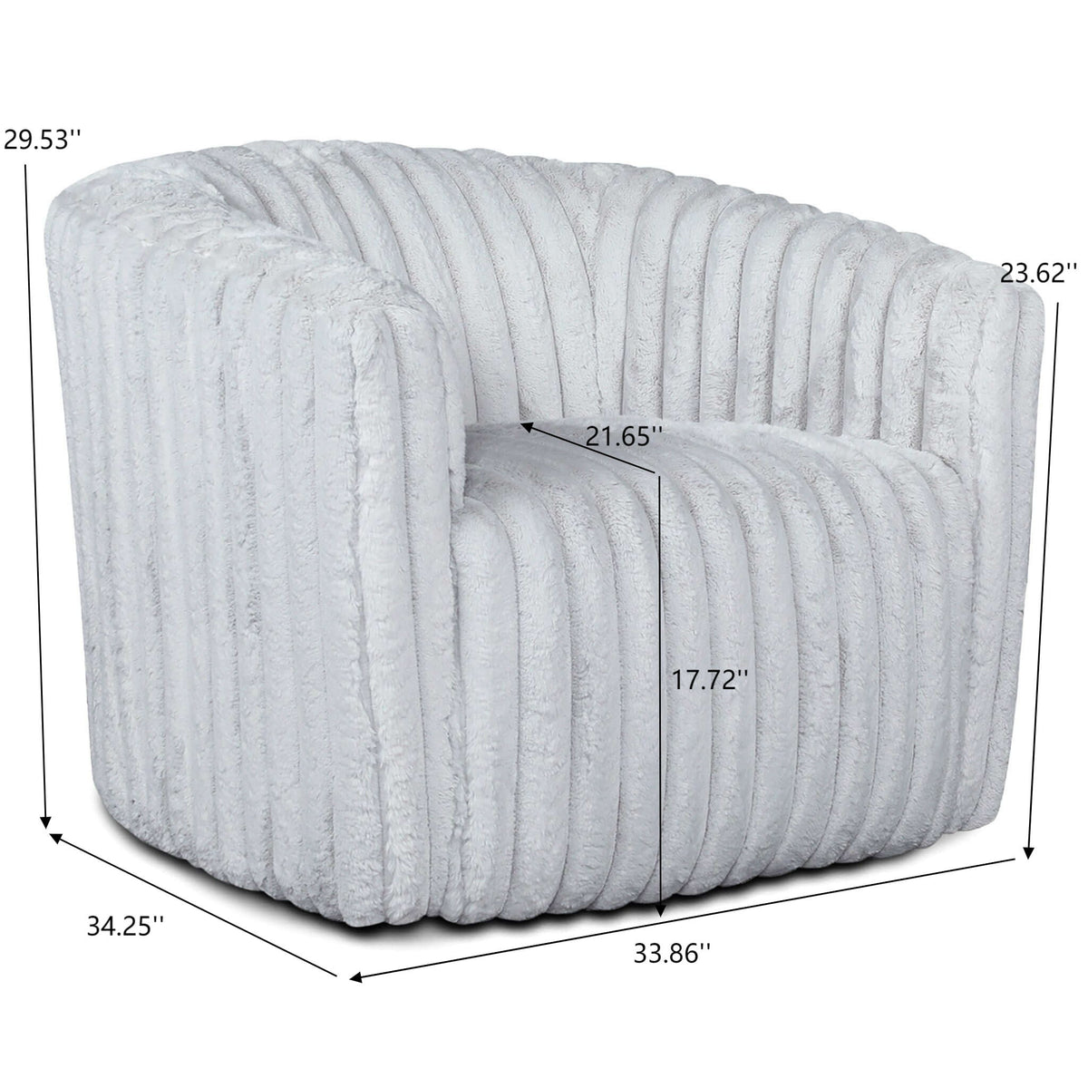 Mira - Modern Comfort Swivel Chair