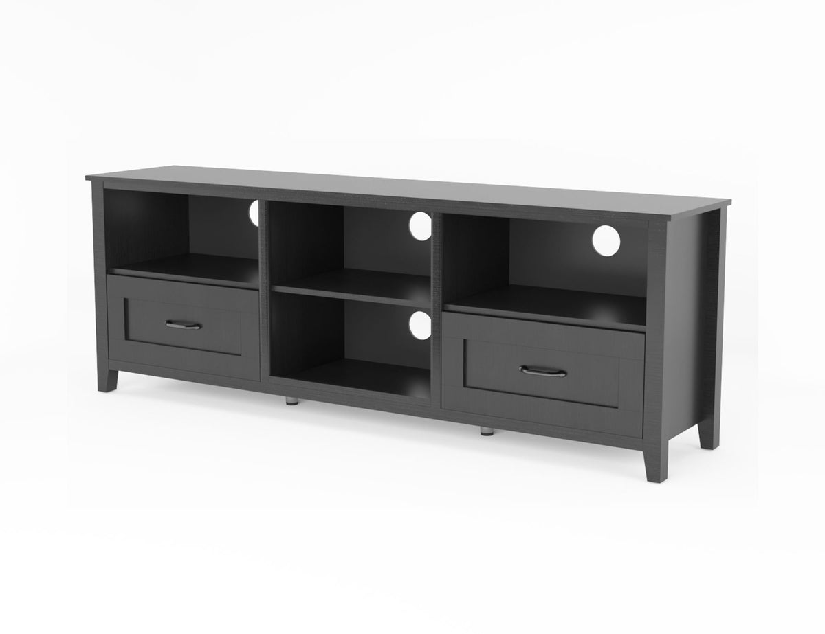 Black TV Stand for Living Room or Bedroom