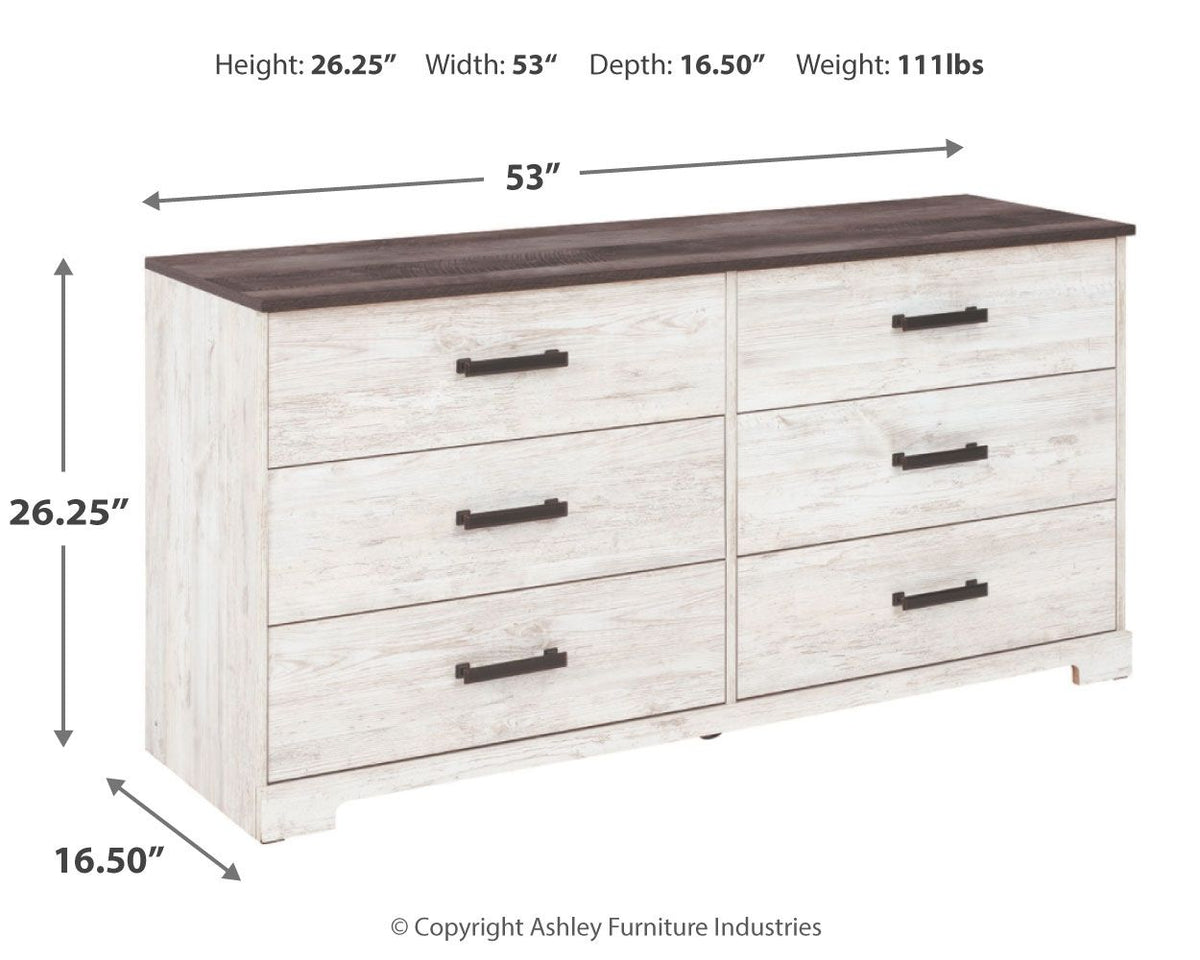Shawburn Panel Bedroom Set