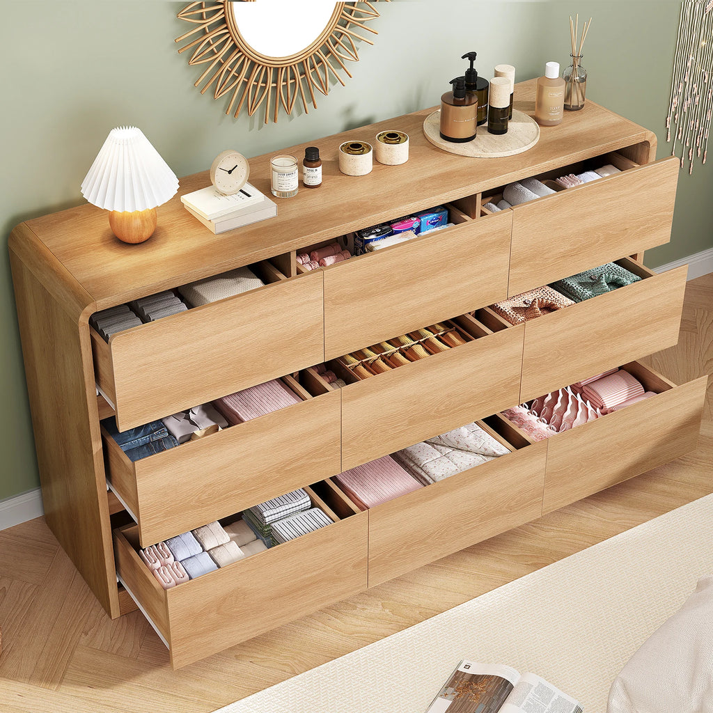 9 Drawer Dresser for Bedroom