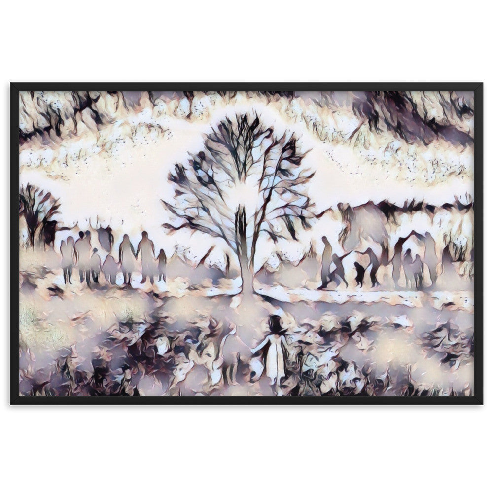 YOU WILL GIVE ME THIS DREAM AS A GIFT ? SUPERIOR Framed Poster