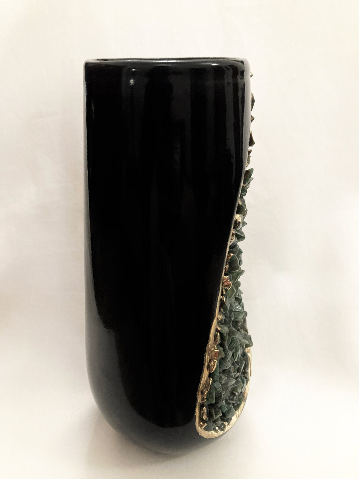 Black Ceramic Vase Set