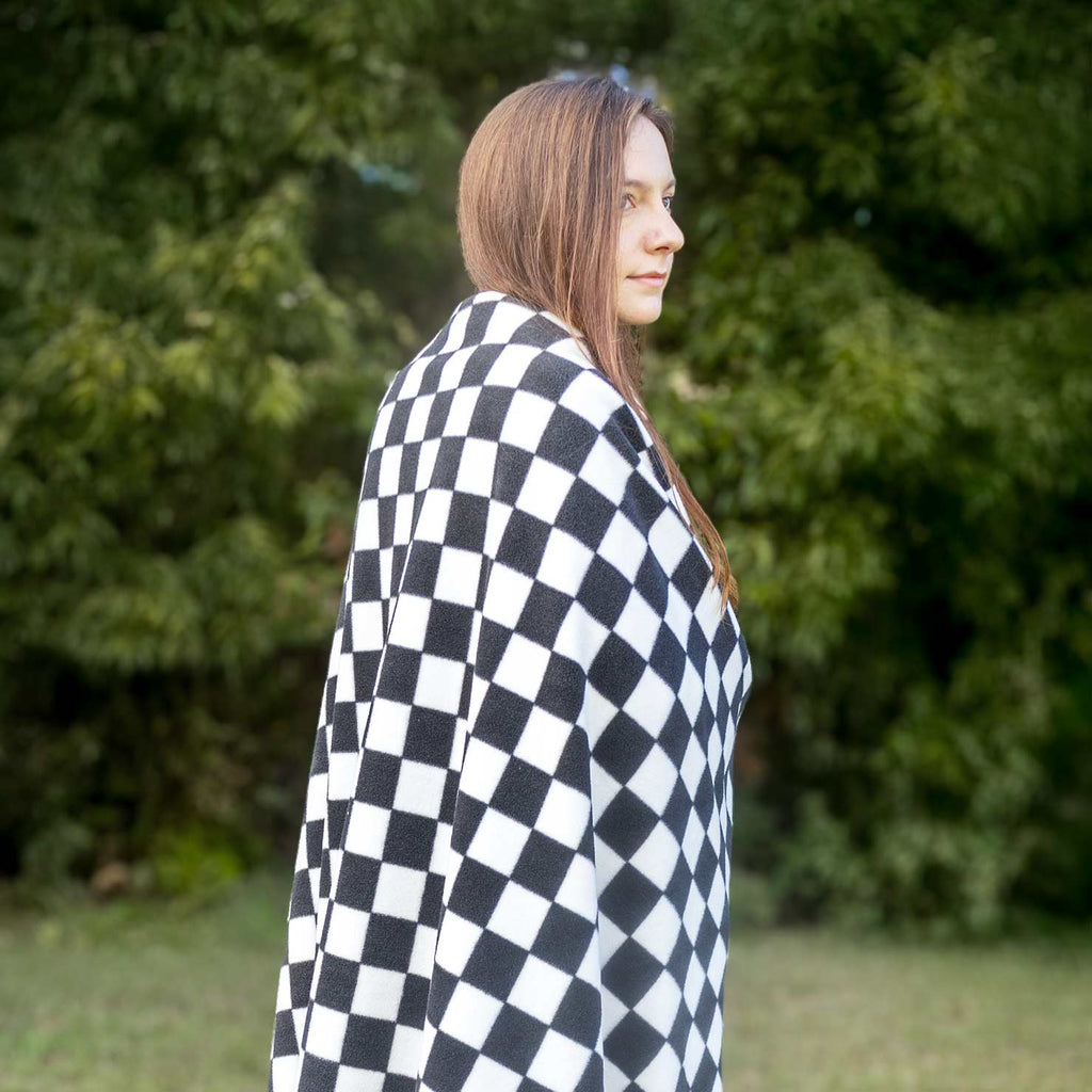 Expression Oversized Fleece Throw Blanket