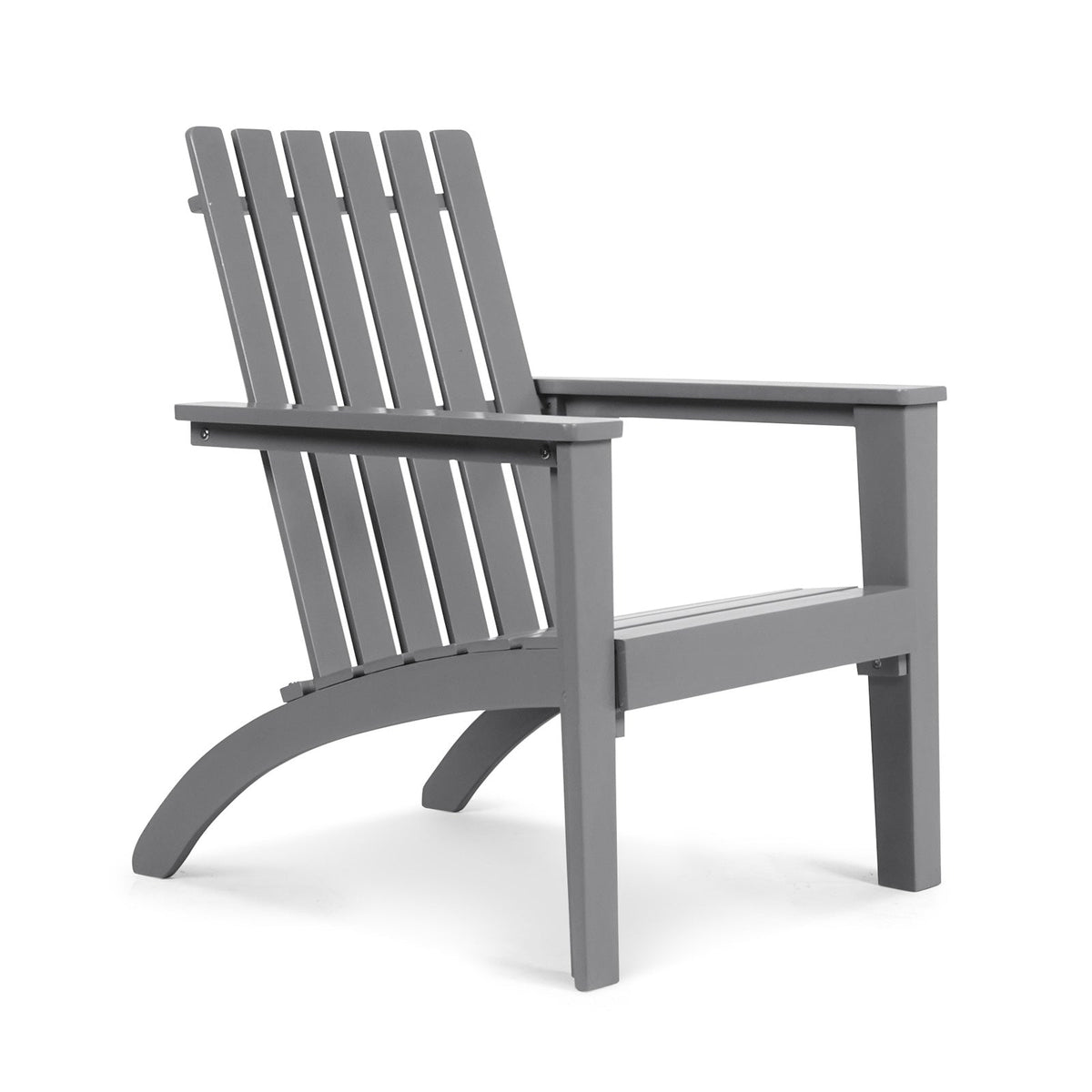 Acacia Wood Adirondack Lounge Chair