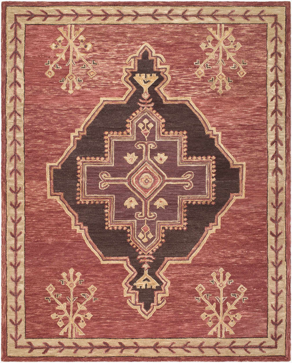 Mylahe Global Bohemian Handmade Area Rug